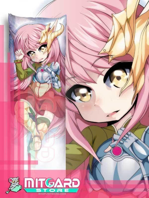 ORIGINAL CHARACTER Warrior Girl Body pillow case Dakimakura - 2